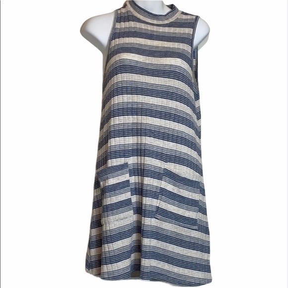 Altar’d State Striped Dress with Pockets - Picture 1 of 9